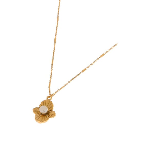 Label Kiki K.sk.152.1 hidden pearl necklace gold - Image 4