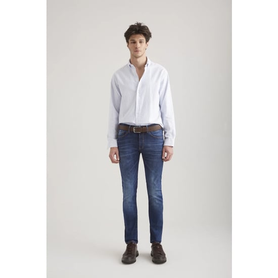 Cup of Joe Leo heren slim-fit jeans space blue - Image 3