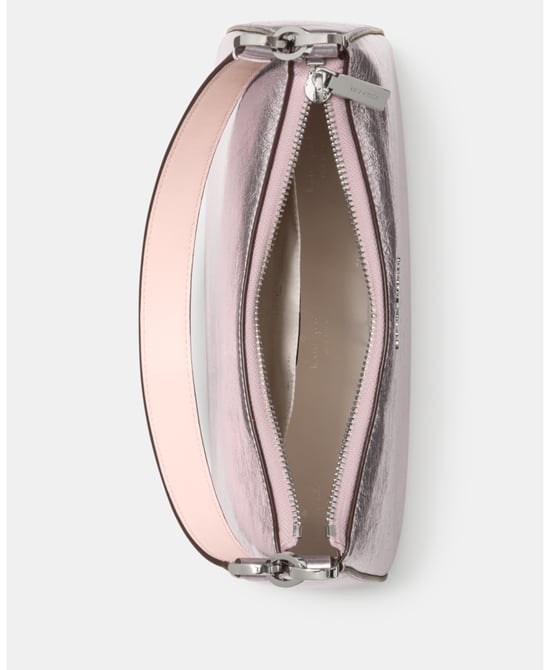 Margot Crinkle Metallic Convertible Shoulder Bag - Image 4