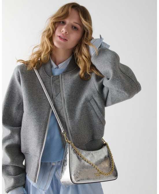Margot Crinkle Metallic Convertible Crossbody - Image 2
