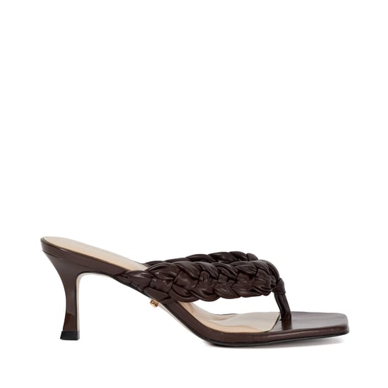 Dune Ladies More - Plaited Toe Post Kitten Heel Sandals - Image 2