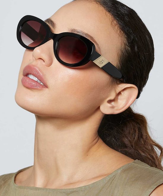 Dune Accessories Glee - Oval Frame Tortoiseshell Sunglasses - Image 2