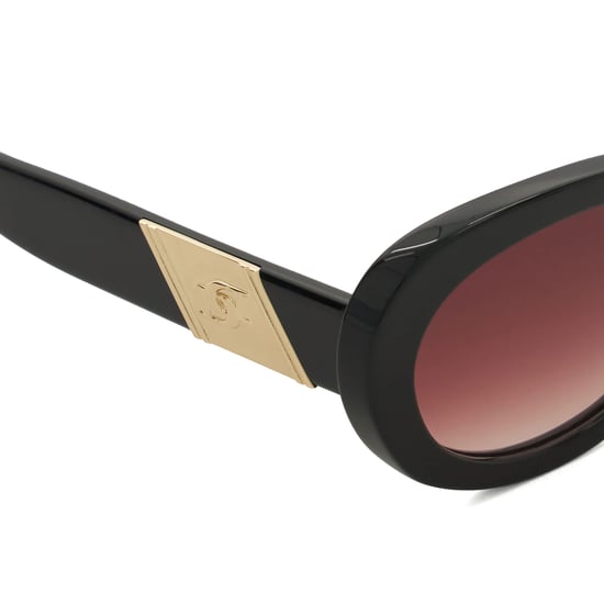 Dune Accessories Glee - Oval Frame Tortoiseshell Sunglasses - Image 4