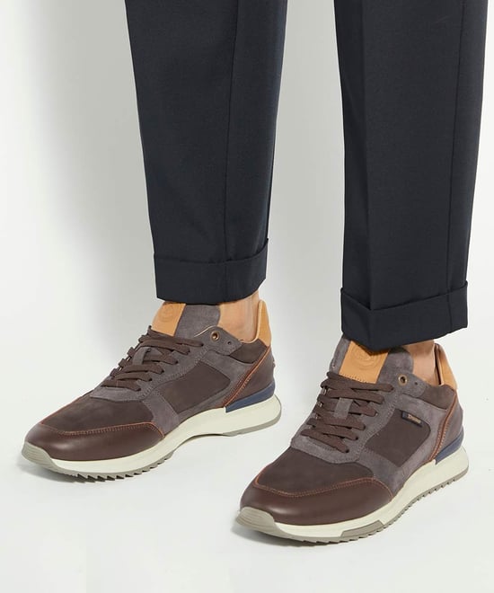 Dune Mens Teffy - Lace-Up Running Trainers - Image 3