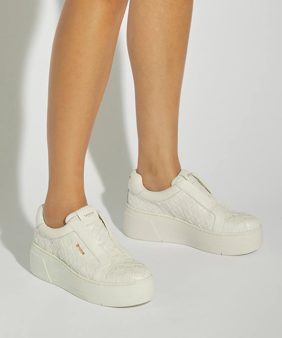 Dune Ladies Esthie - Flatform Slip-On Trainers - Image 3