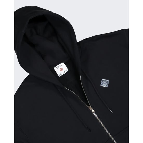 Casablanca Heren casa chrome full zip hoodie - Image 2