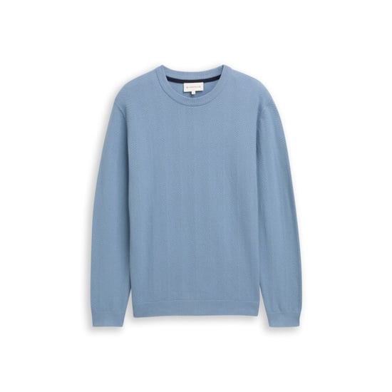 Tom Tailor Herringbone pullover licht - Image 1