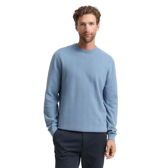 Tom Tailor Herringbone pullover licht - Image 4