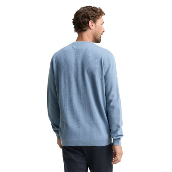 Tom Tailor Herringbone pullover licht - Image 5