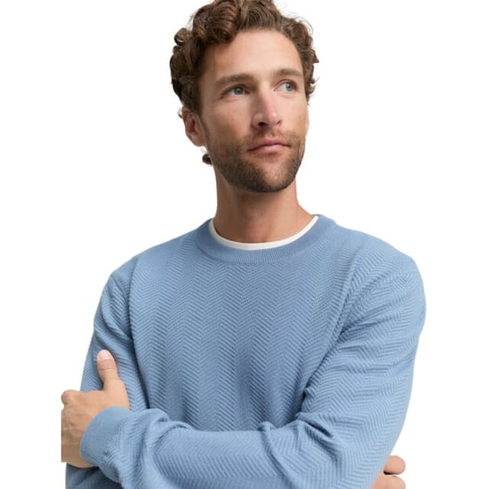 Tom Tailor Herringbone pullover licht - Image 6