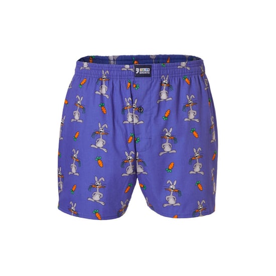 Happy Shorts X heren wijde boxershort met binnenbroek haas print - Image 1
