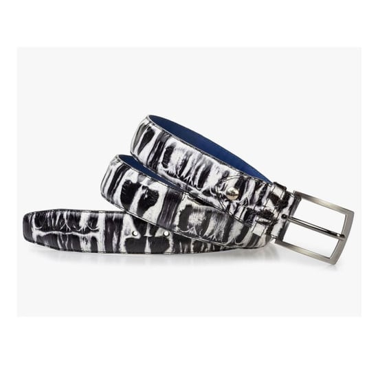Floris van Bommel 75203 28-black-whote print - Image 1