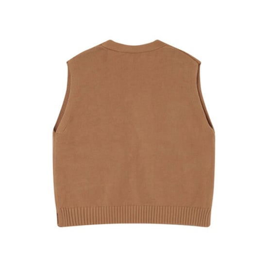 Grace & Mila Pancake gilet camel - Image 4