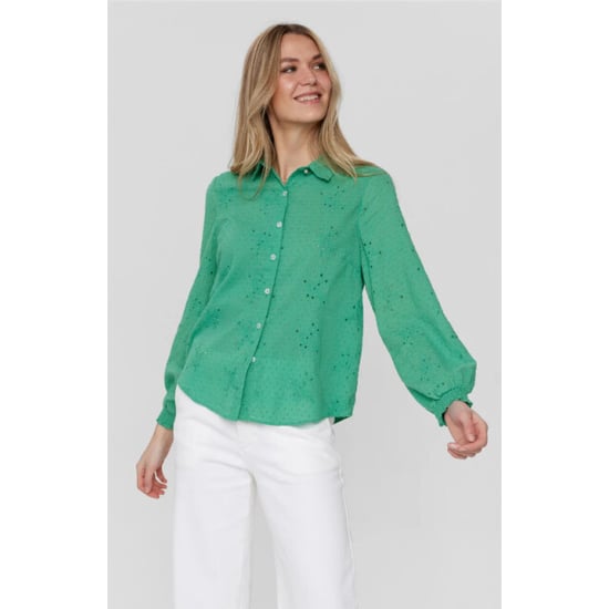 Nümph Nuvida blouse 7040- green spruce - Image 3