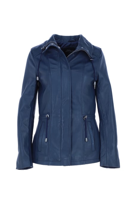 Versatile Real Leather Casual Jacket - Image 2