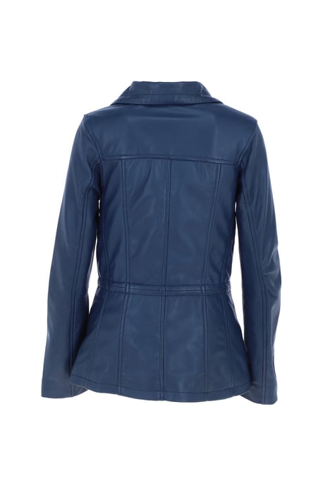 Versatile Real Leather Casual Jacket - Image 4