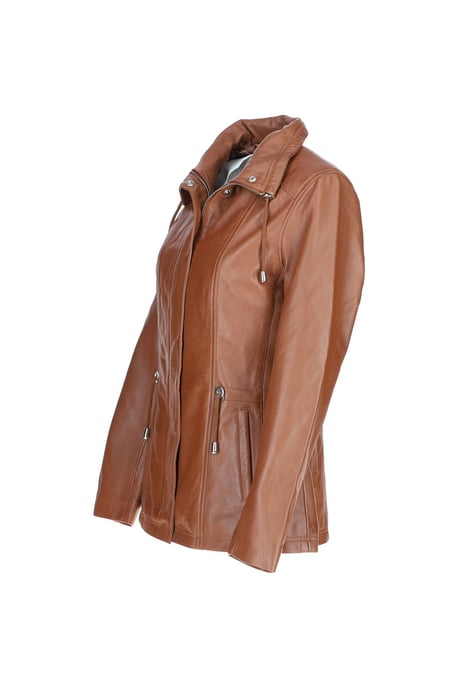 Versatile Real Leather Casual Jacket - Image 3