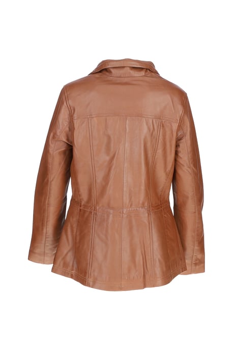 Versatile Real Leather Casual Jacket - Image 4