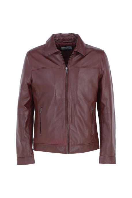 Real Leather Brando Jacket - Image 2