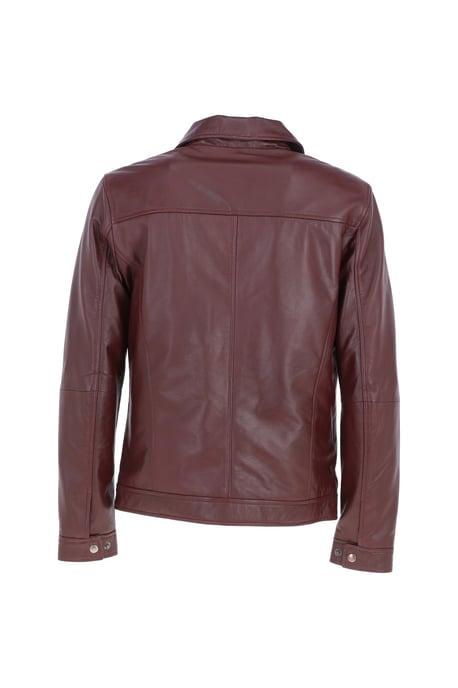 Real Leather Brando Jacket - Image 4