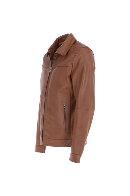 Real Leather Brando Jacket - Image 2