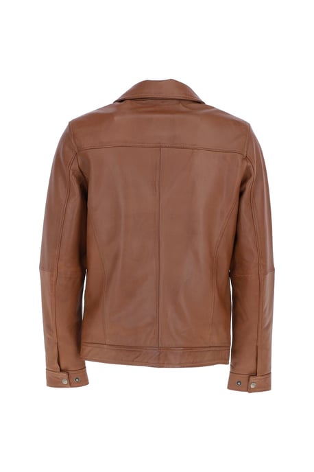 Real Leather Brando Jacket - Image 3