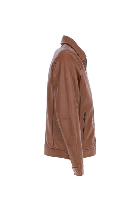 Real Leather Brando Jacket - Image 4