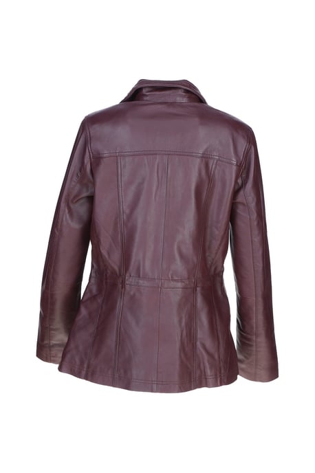 Versatile Real Leather Casual Jacket - Image 4