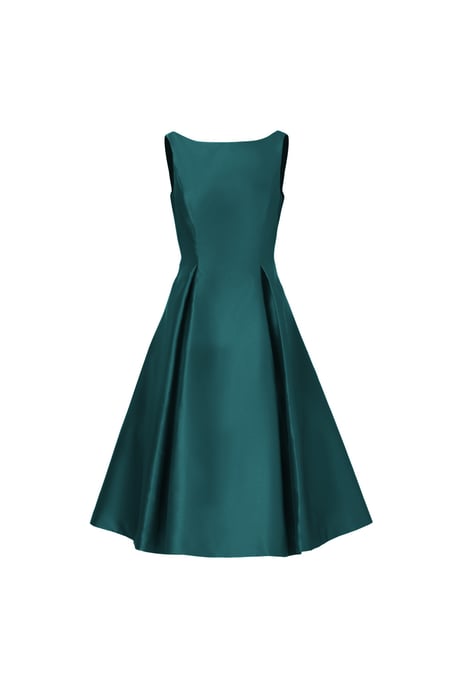Sleeveless Tea Length Dress - Image 4