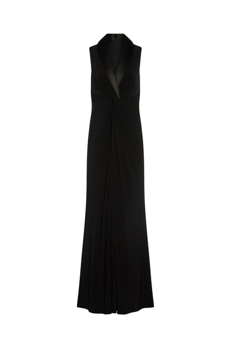 Jersey Tuxedo Gown - Image 3