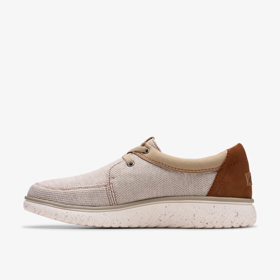 RelaxLite Lace Sand Textile Shoes - Image 6