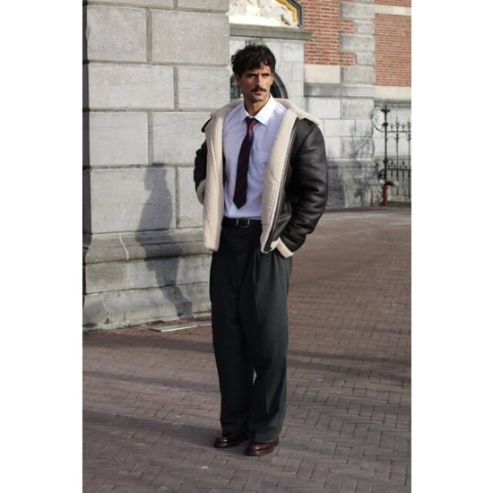 Cycas D'or Hunter shearling chocolate bruin lammy coat chocolade bruin - Image 3