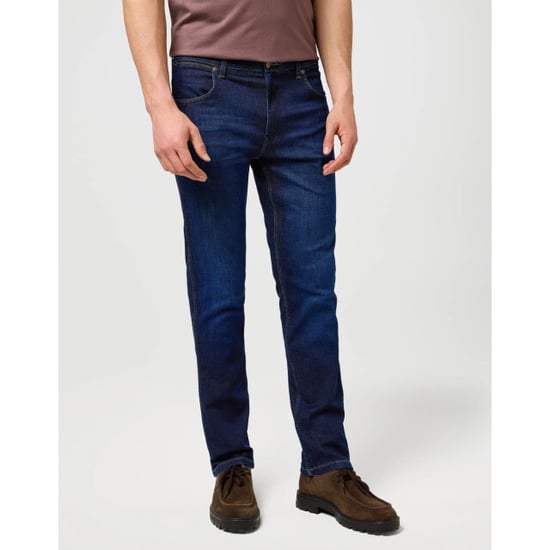 Wrangler Greensboro heren regular straight-fit jeans rustic navy - Image 1