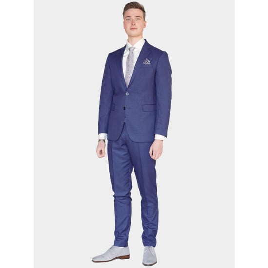 Bos Bright Blue Kostuum fresco modern fit bs20/02802 - Image 2