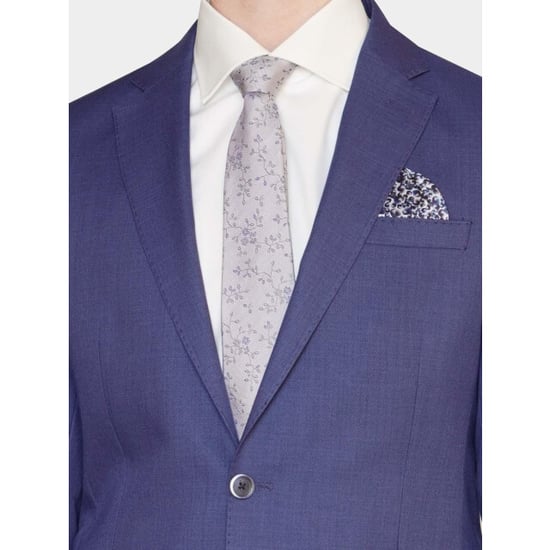 Bos Bright Blue Kostuum fresco modern fit bs20/02802 - Image 4