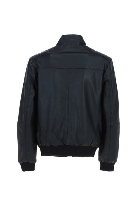 'Firenze' Exquisite Real Leather Bomber Jacket - Image 4