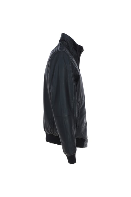 'Firenze' Exquisite Real Leather Bomber Jacket - Image 5