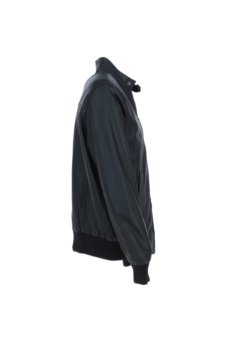 'Volare' Lightweight Real Leather Bomber Jacket - Image 5