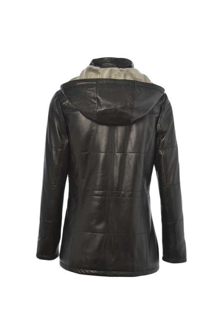'Molly' Real Leather Jacket - Image 4