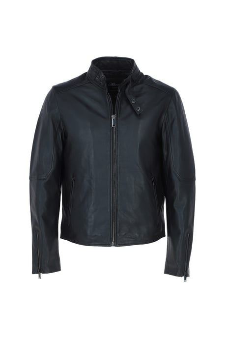 'Charli' Real Leather Biker Jacket - Image 2