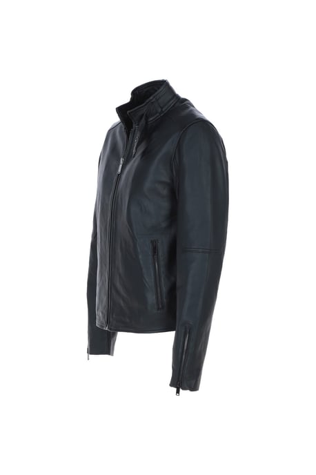 'Charli' Real Leather Biker Jacket - Image 3
