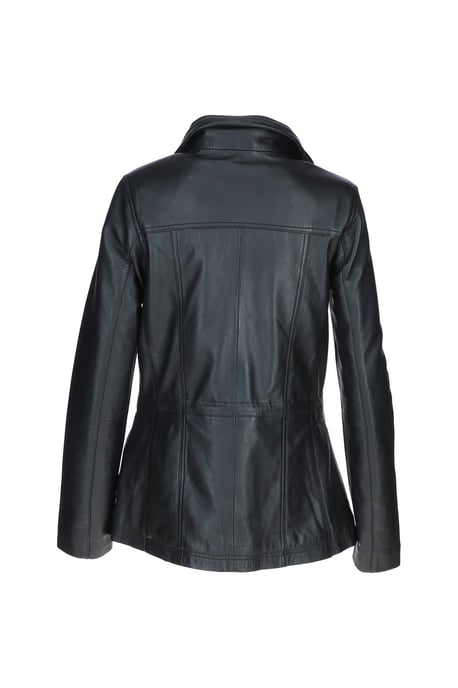 Versatile Real Leather Casual Jacket - Image 4