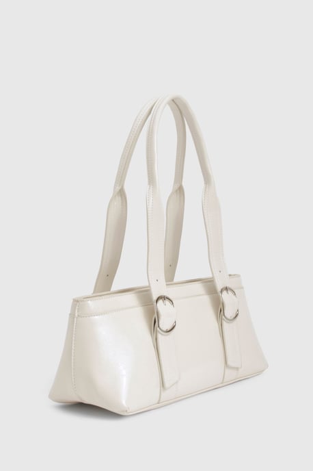 Double Buckle Detail Bowling bag - Image 3