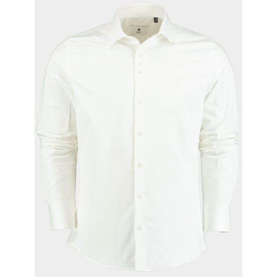Bos Bright Blue Casual hemd lange mouw slim fit napoli/off-white - Image 1