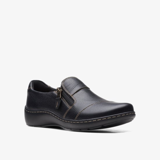 Cora Harbor Black Leather Shoes - Image 3
