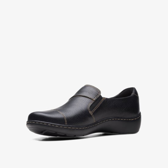 Cora Harbor Black Leather Shoes - Image 4
