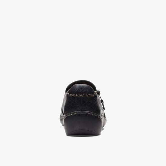 Cora Harbor Black Leather Shoes - Image 5
