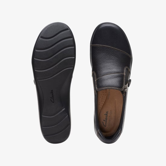 Cora Harbor Black Leather Shoes - Image 6