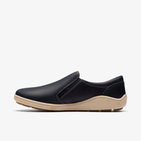 Bryianne Ashly Navy Leather Shoes - Image 2