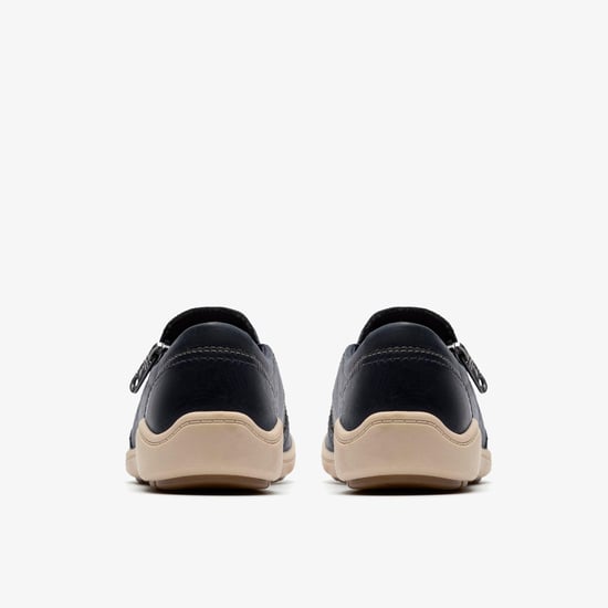 Bryianne Ashly Navy Leather Shoes - Image 5
